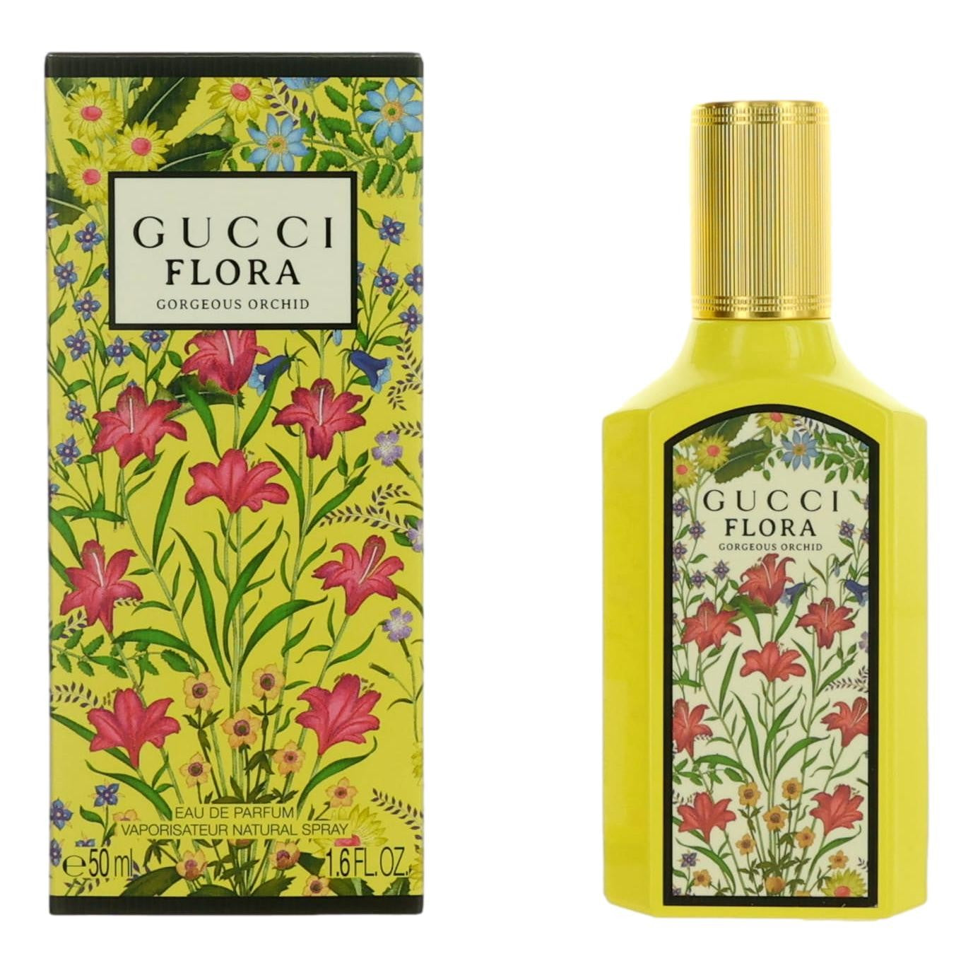 Flora Gorgeous Orchid by Gucci, 1.6 oz EDP Spray for Women by Gucci