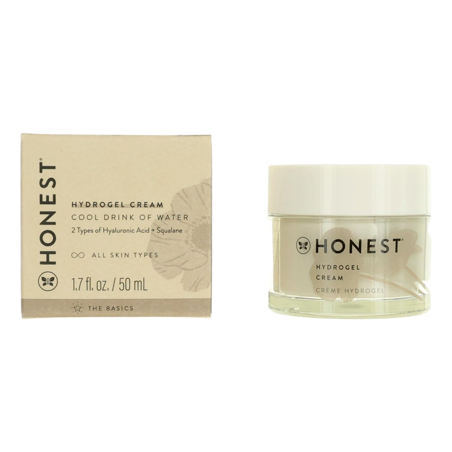 Honest Hydrogel Cream by Honest, 1.7 oz Face Cream by Honest
