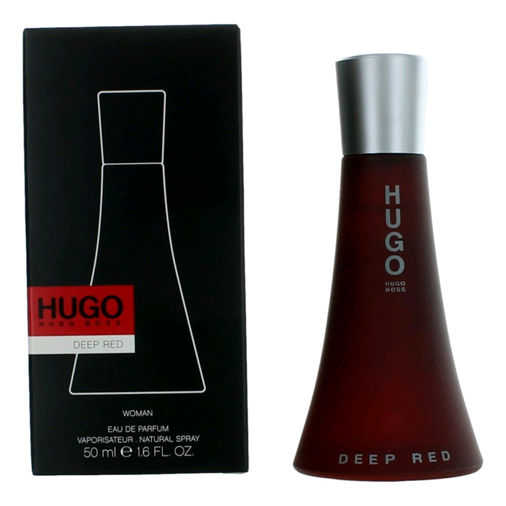Hugo Deep Red by Hugo Boss, 1.6 oz EDP Spray for Women by Hugo Boss