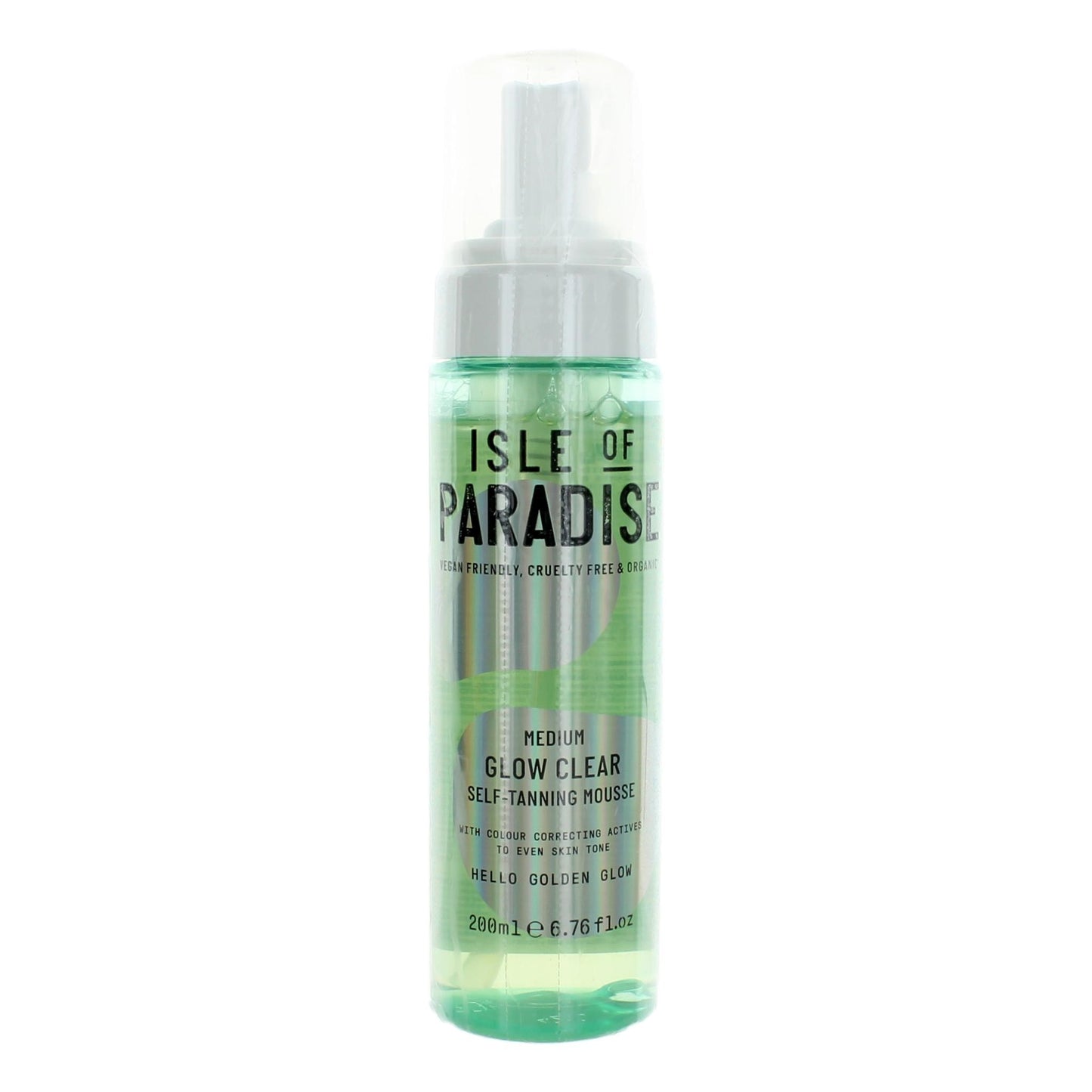 Isle of Paradise Glow Clear, 6.76oz Self Tanning Mousse - Medium by Isle of Paradise