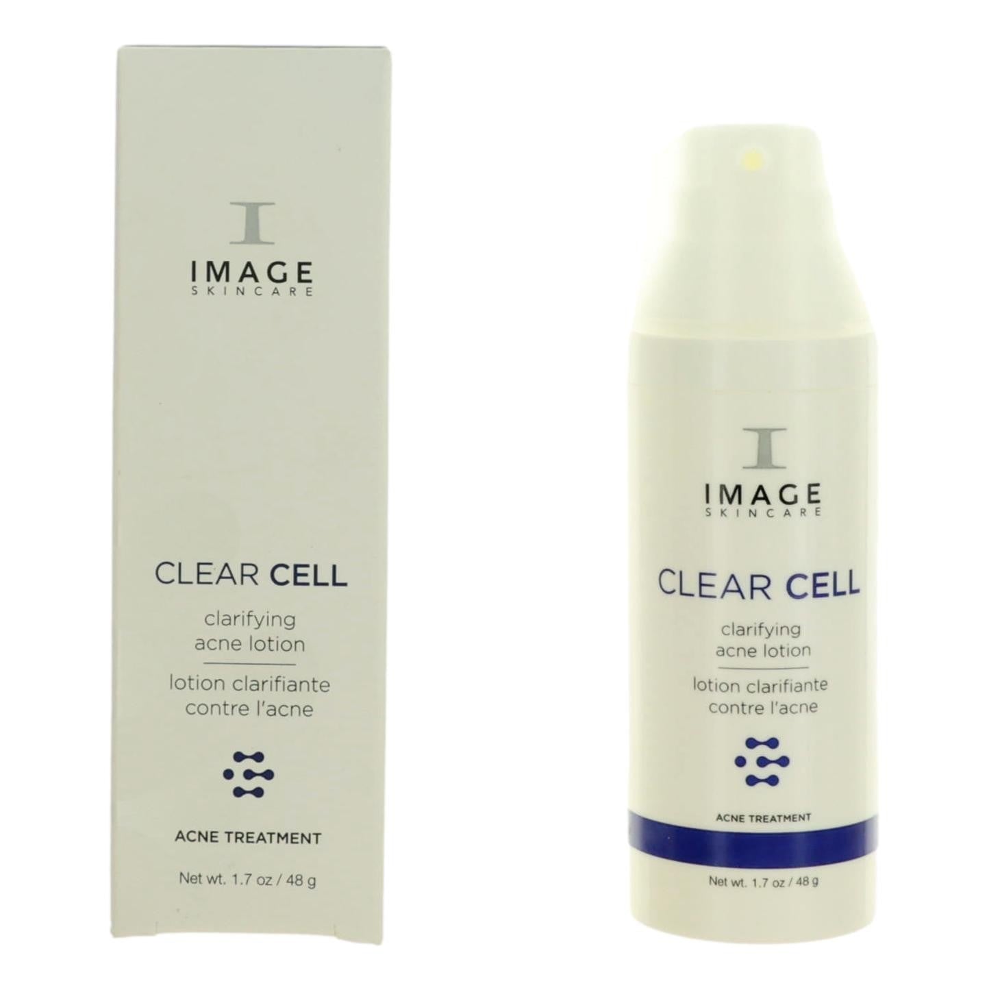 Image Skincare Clear Cell Clarifying Acne Lotion, 1.7oz Acne Treatment by Image Skincare