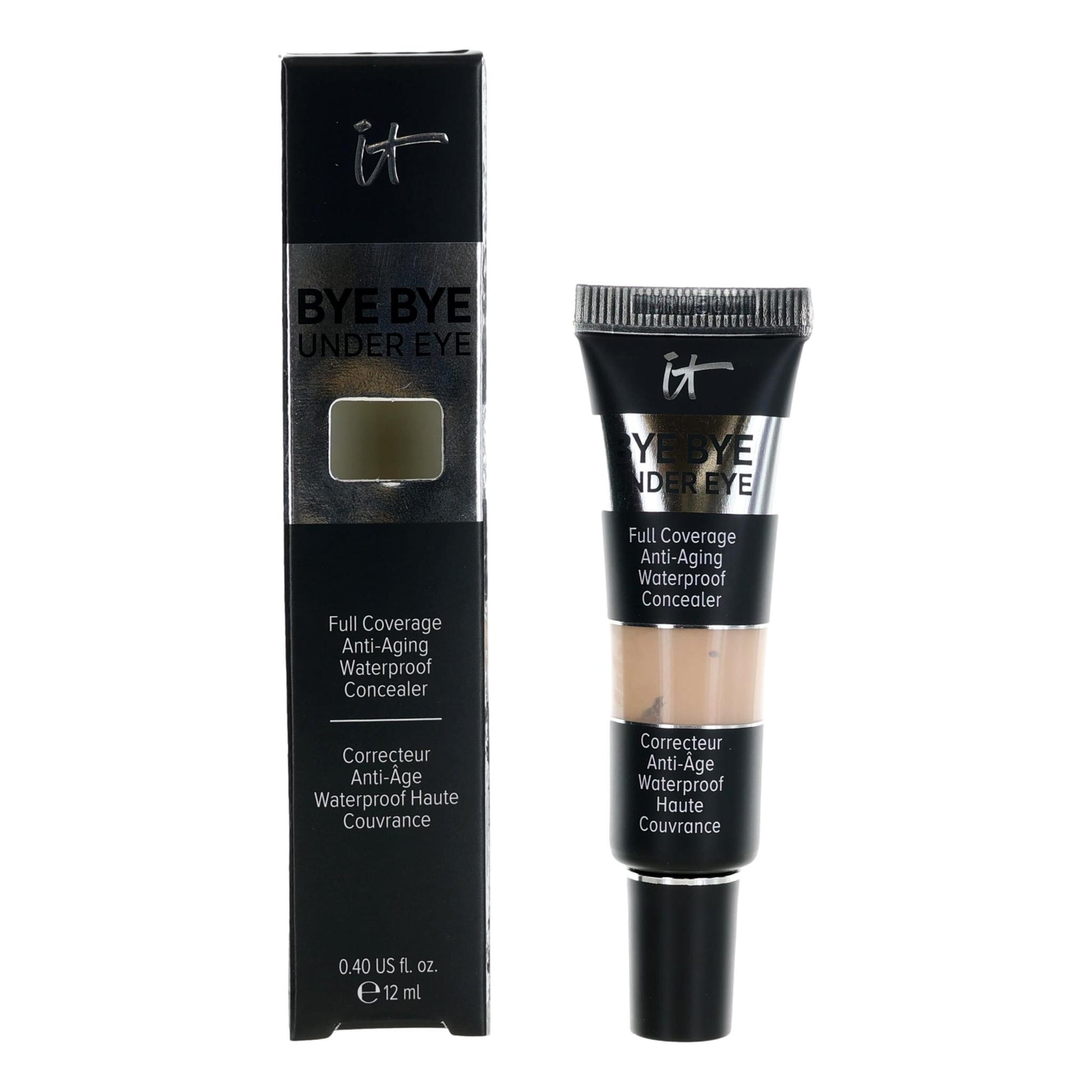It Cosmetics Bye Bye Under Eye 0.4 Full Coverage Waterproof Concealer - 14.5 Light Buff by It Cosmetics