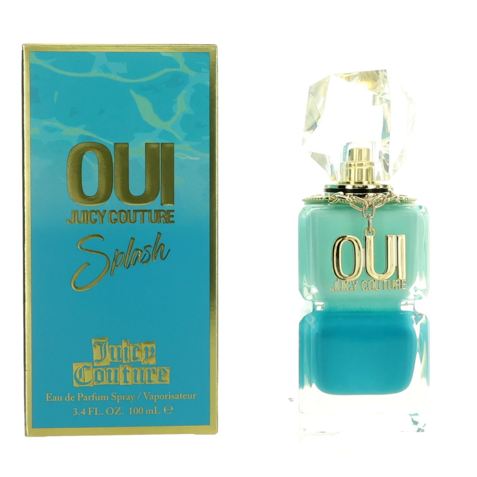 Oui Splash by Juicy Couture, 3.4 oz EDP Spray for Women by Juicy Couture