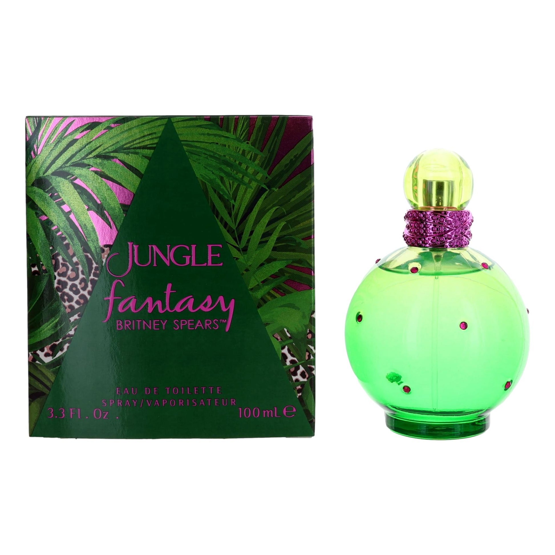 Jungle Fantasy by Britney Spears, 3.3 oz EDT Spray for Women by Britney Spears