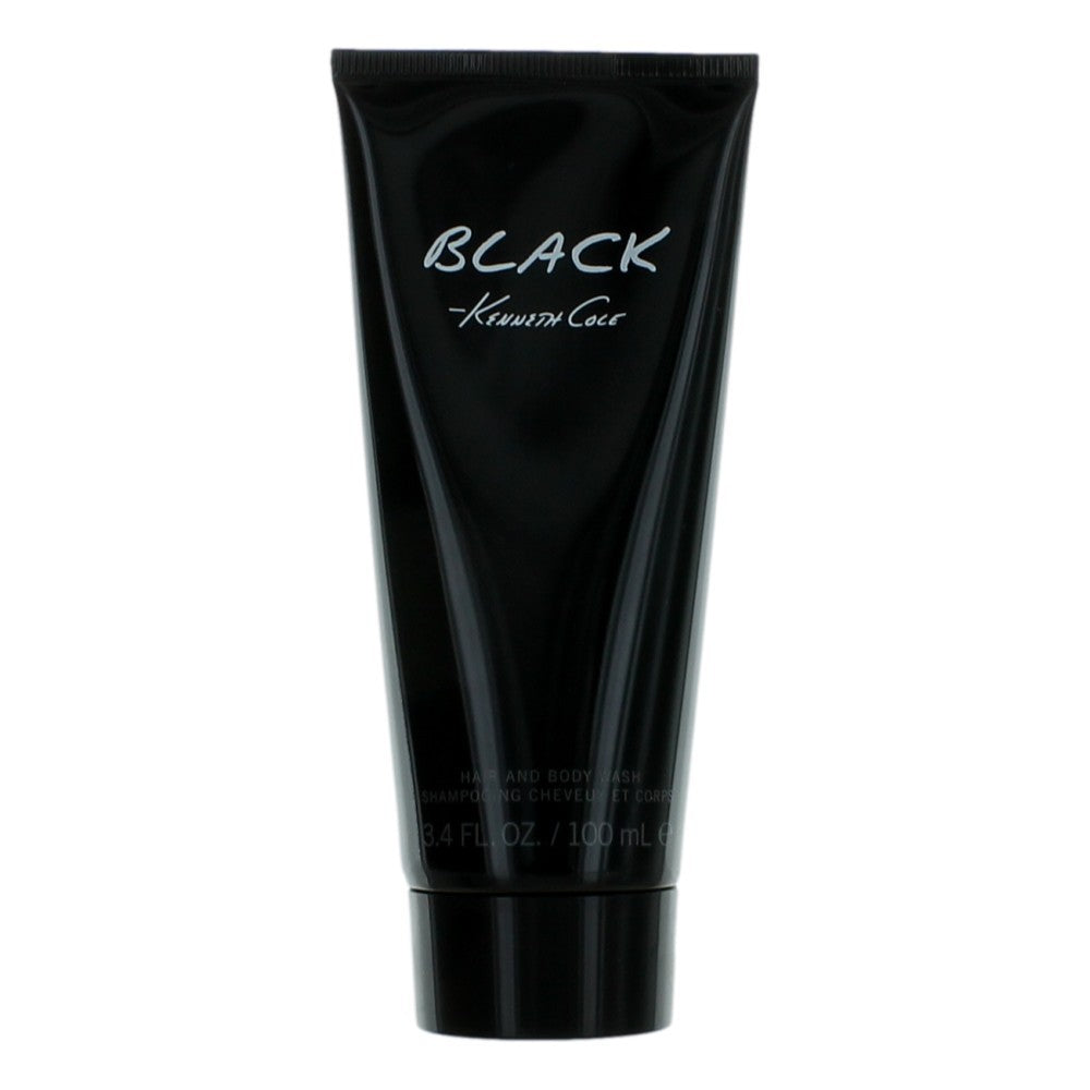 Kenneth Cole Black by Kenneth Cole, 3.4 oz Hair and Body Wash for Men by Kenneth Cole