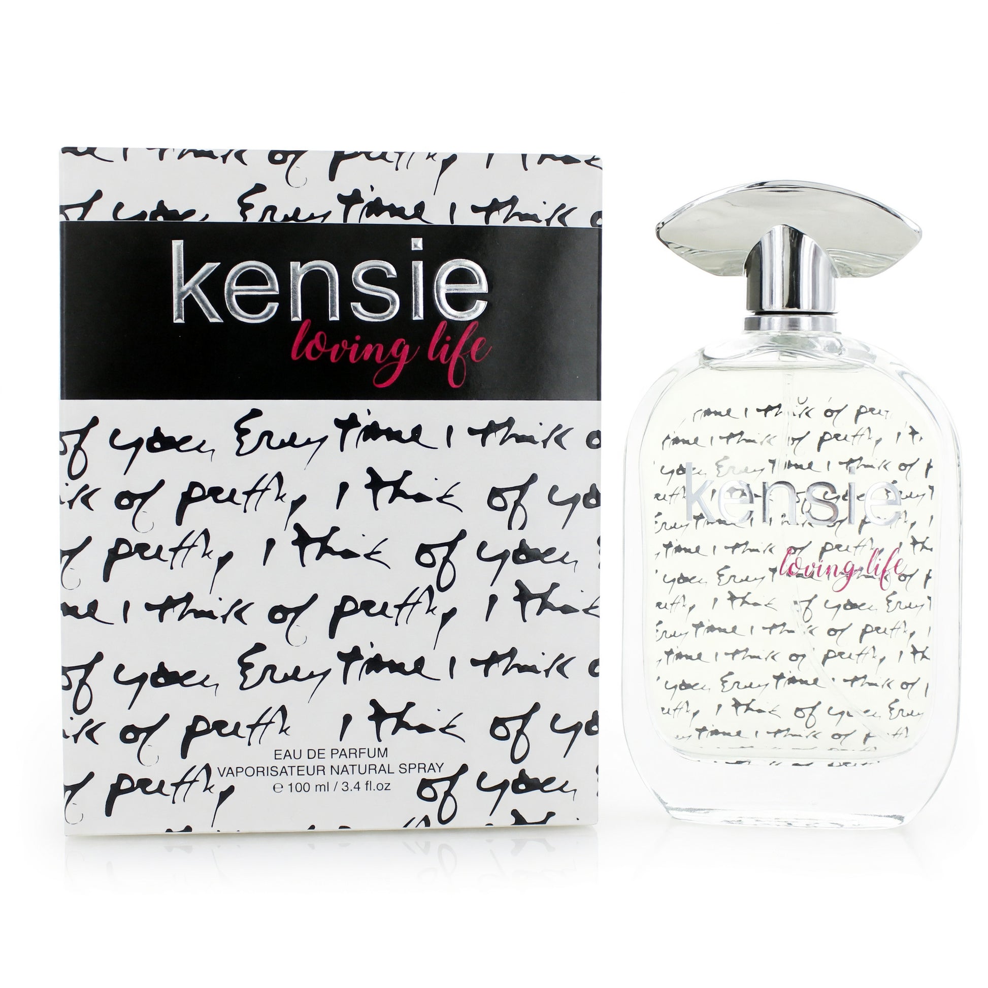 Kensie Loving Life by Kensie, 3.4 oz EDP Spray for Women by Kensie