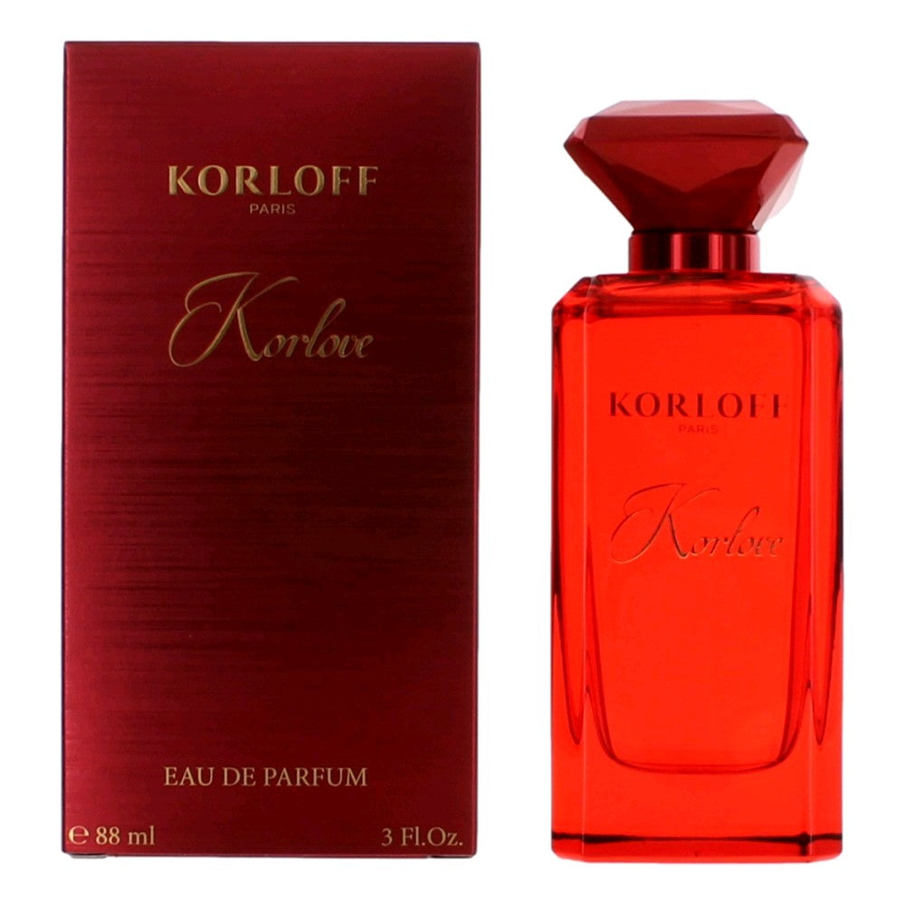 Korloff Korlove by Korloff, 3 oz EDP Spray for Women by Korloff
