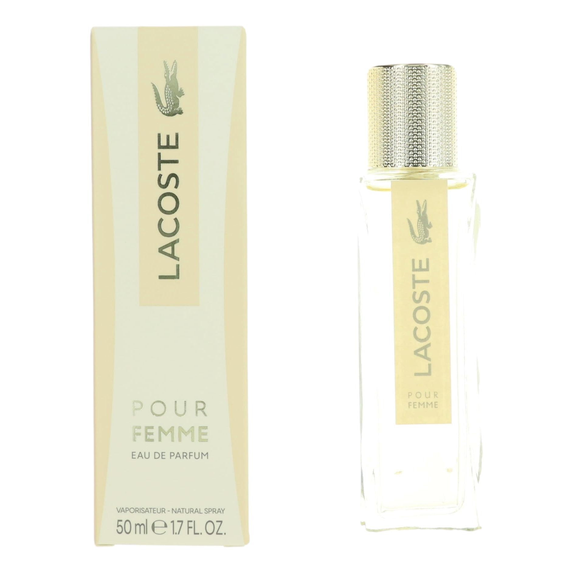 Lacoste Pour Femme by Lacoste, 1.7 oz EDP Spray for Women by Lacoste