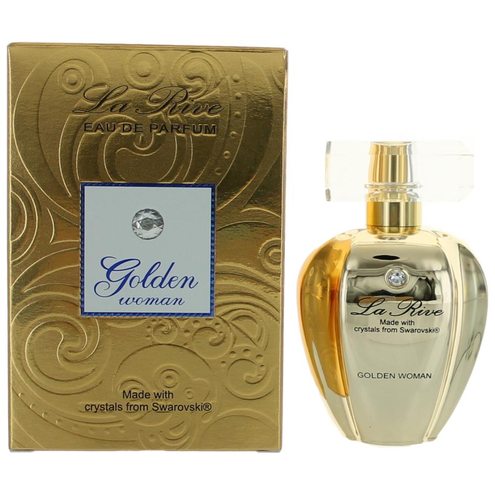 Golden Women by La Rive, 2.5 oz EDP Spray for Women by La Rive