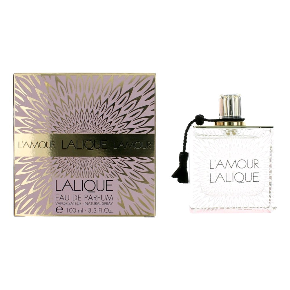 L'Amour by Lalique, 3.3 oz EDP Spray for Women by Lalique