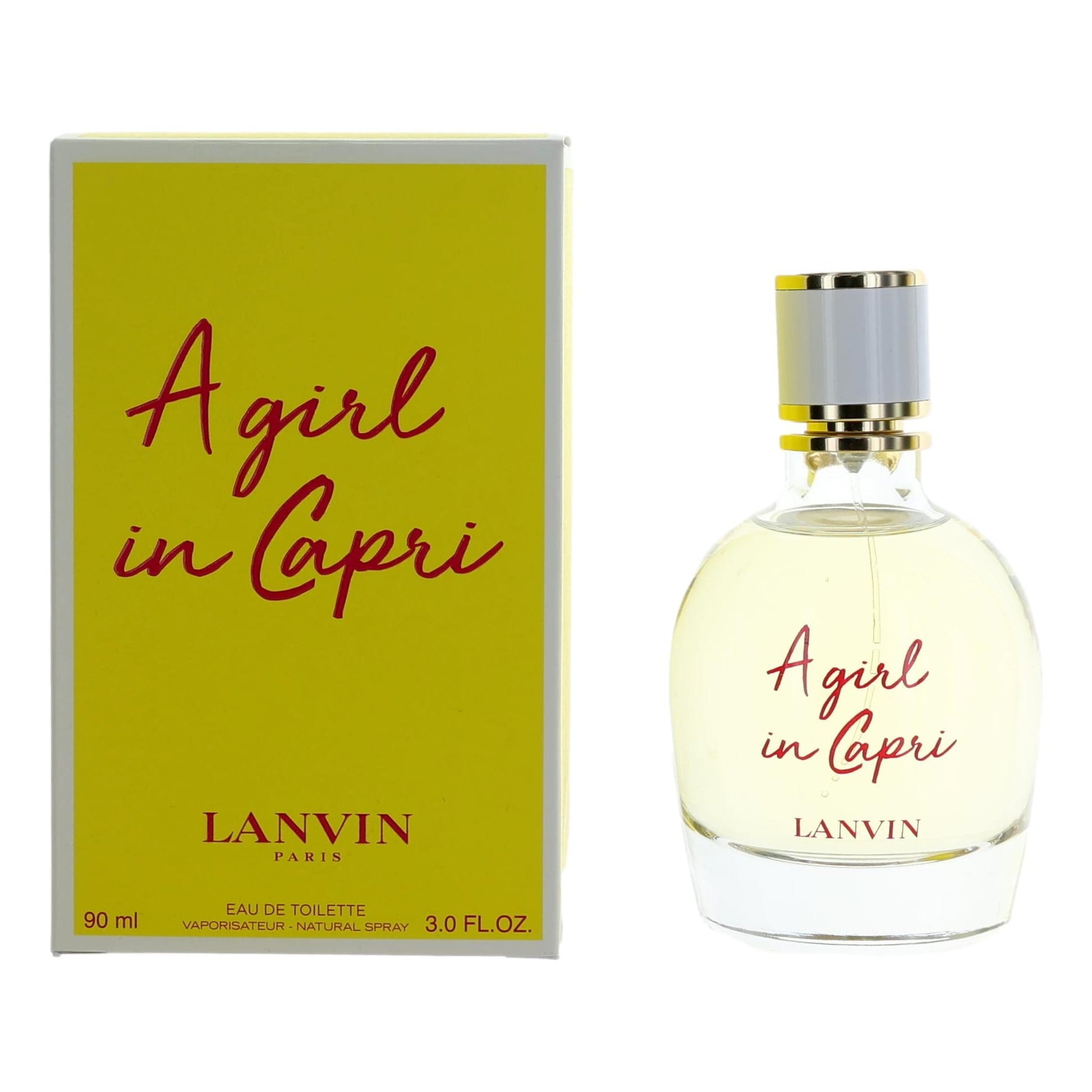 A Girl in Capri by Lanvin, 3 oz EDT Spray for Women by Lanvin