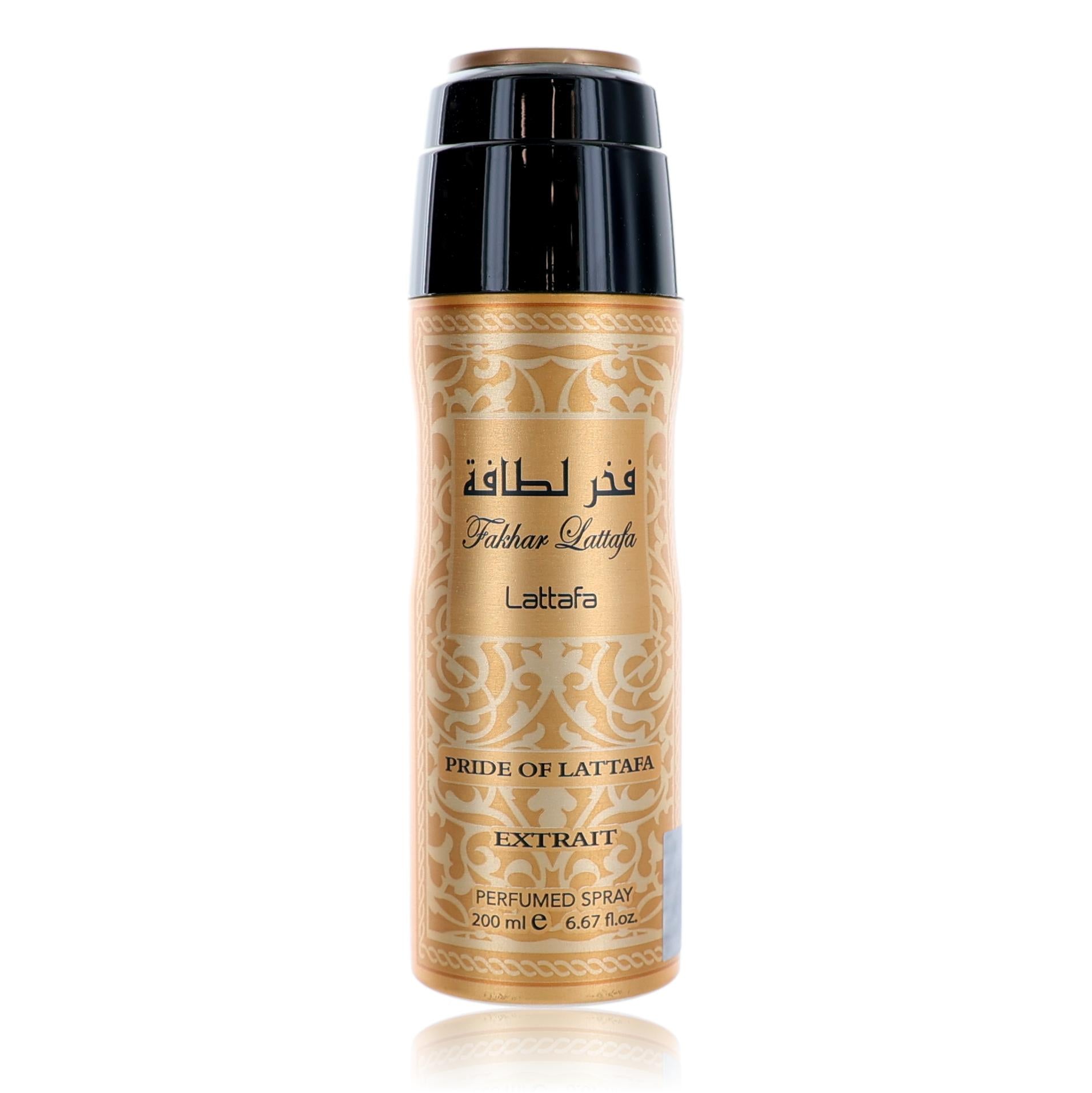 Fakhar Extrait by Lattafa, 6.7 oz Perfumed Deodorant Spray for Women by Lattafa