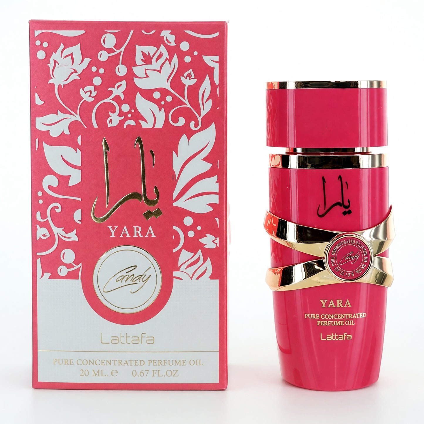 Yara Candy by Lattafa, 0.7 oz Concentrated Perfume Oil for Women by Lattafa
