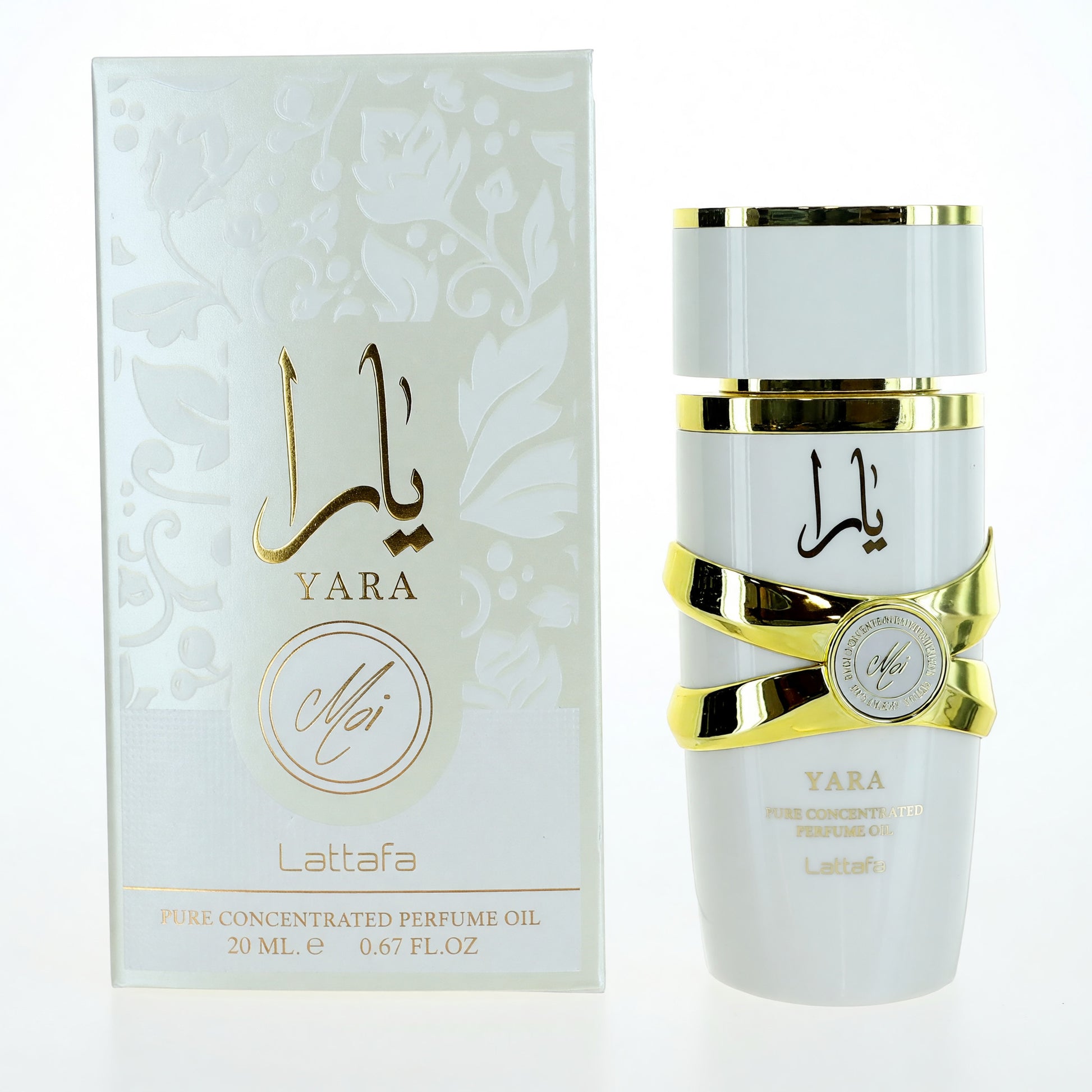 Yara Moi by Lattafa, 0.67 oz Concentrated Perfume Oil for Women by Lattafa