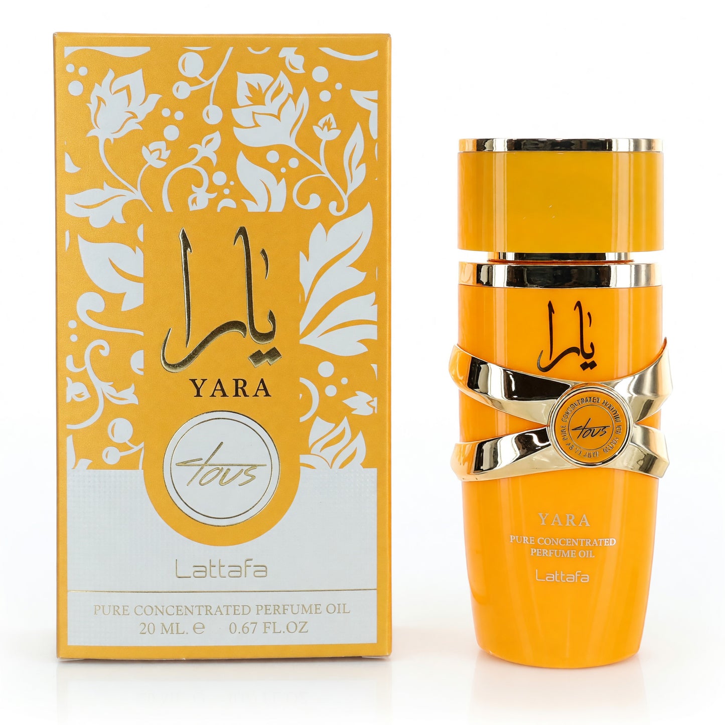 Yara Tous by Lattafa, 0.67 oz Concentrated Perfume Oil for Women by Lattafa