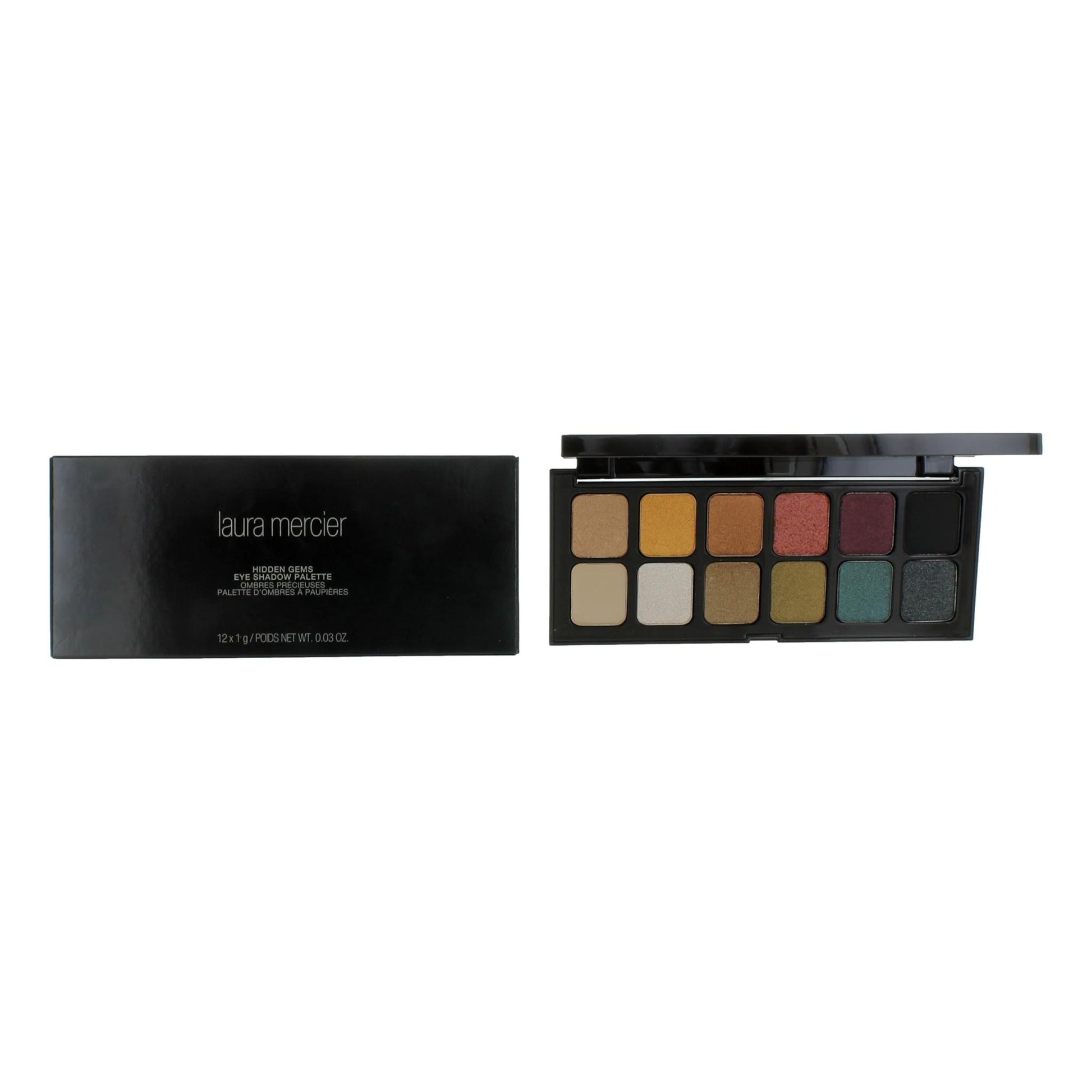 Laura Mercier Hidden Gems by Laura Mercier, 12 Color Eyeshadow Palette by Laura Mercier