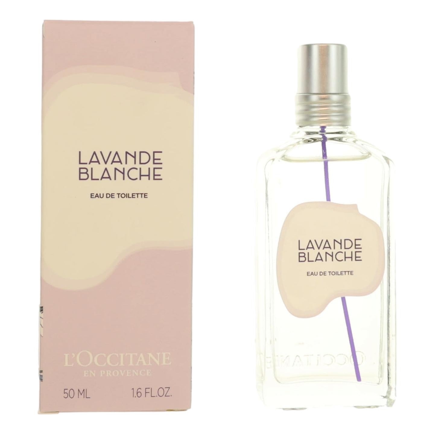 L'Occitane Lavande Blanche by L'Occitane, 1.6 oz EDT Spray for Women by L'Occitane