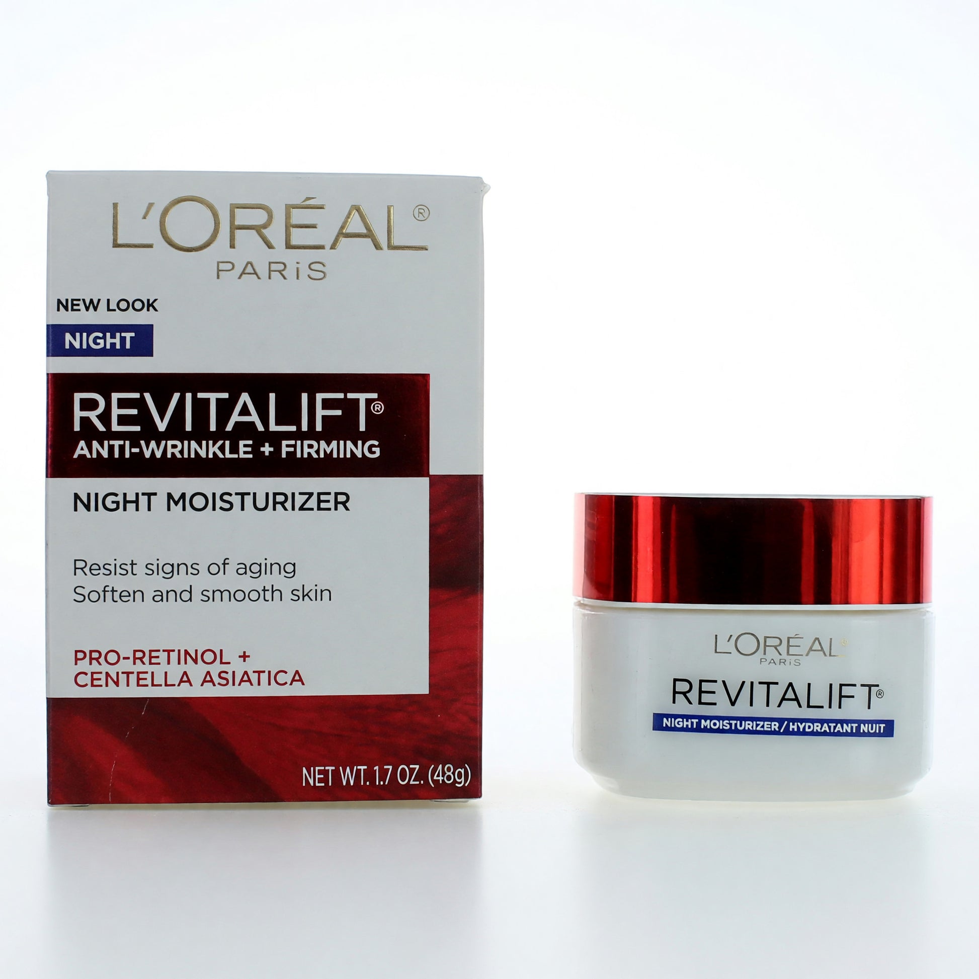 L'Oreal Revitalift Anti-Wrinkle + Firming by L'Oreal, 1.7oz Night Moisturizer by L'Oreal