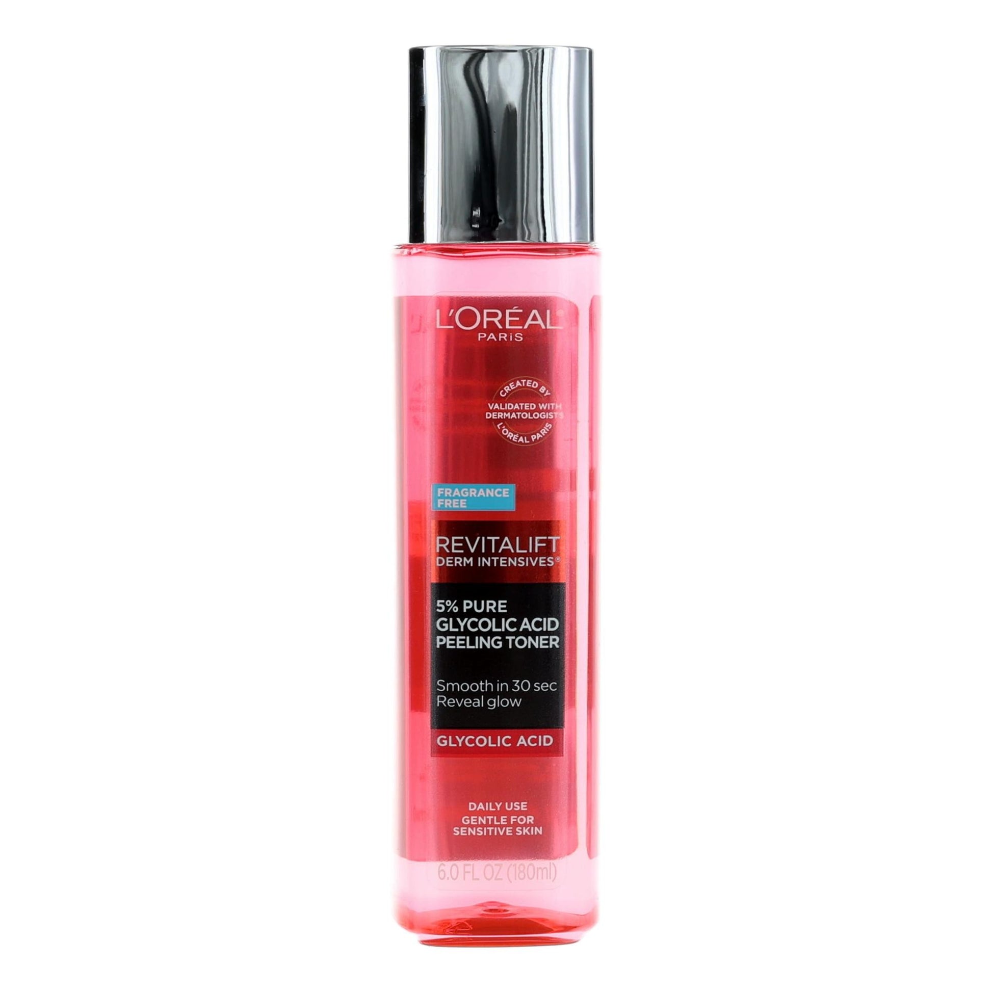 L'Oreal Revitalift Derm Intensives, 6oz 5% Pure Glycolic Acid Peeling Toner by L'Oreal