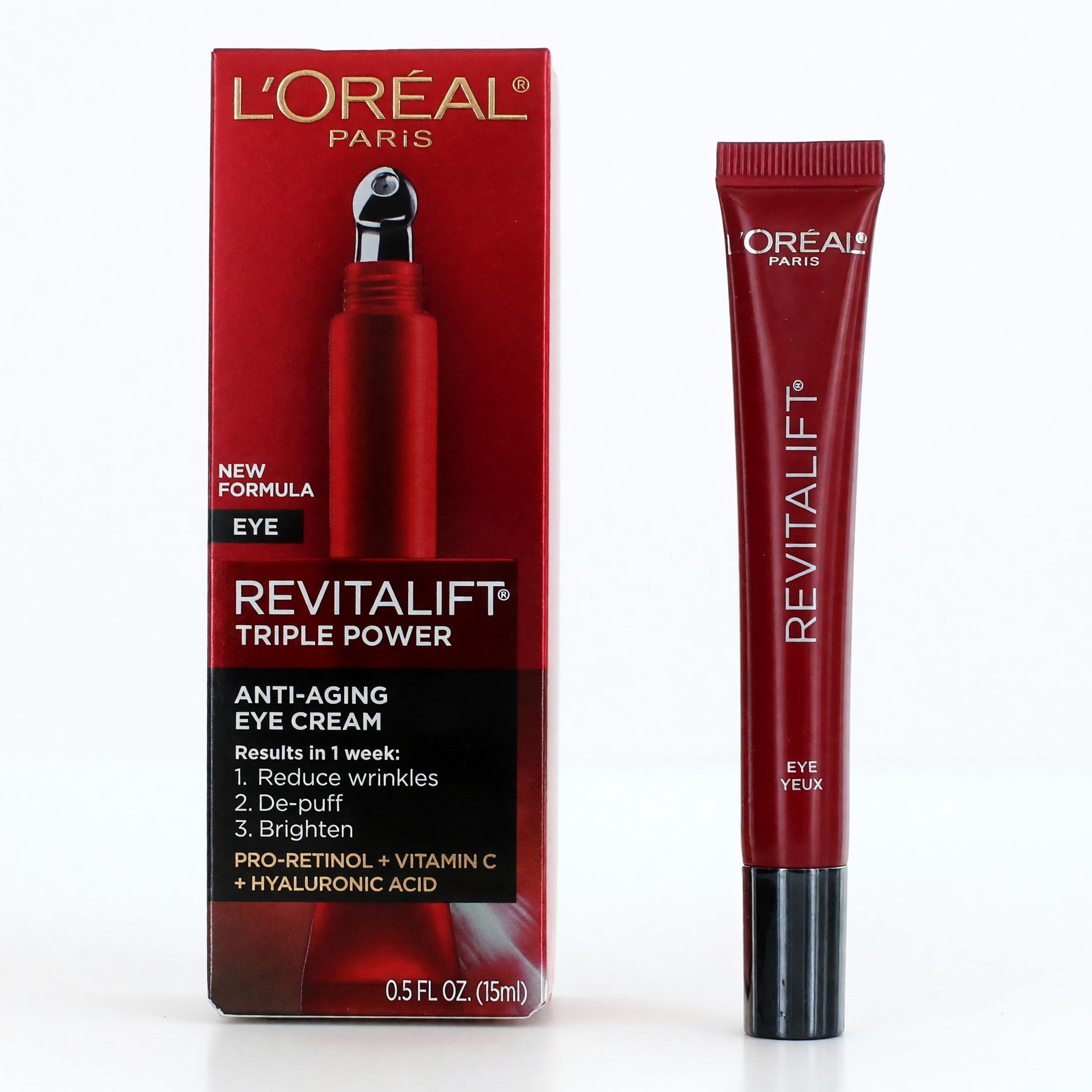 L'Oreal Revitalift Triple Power by L'Oreal, 0.5oz Anti-Aging Eye Cream by L'Oreal