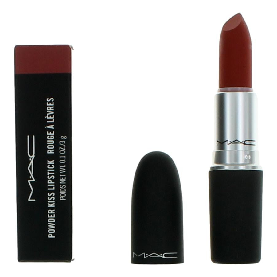 MAC Powder Kiss Lipstick by MAC, .1 oz Lipstick- 316 Devoted To Chili by MAC