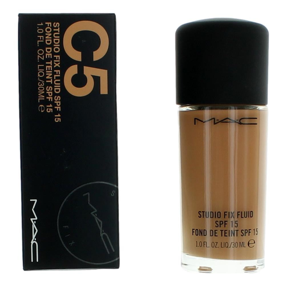 MAC Studio Fix Fluid by MAC, 1 oz Foundation SPF15- C5 by MAC