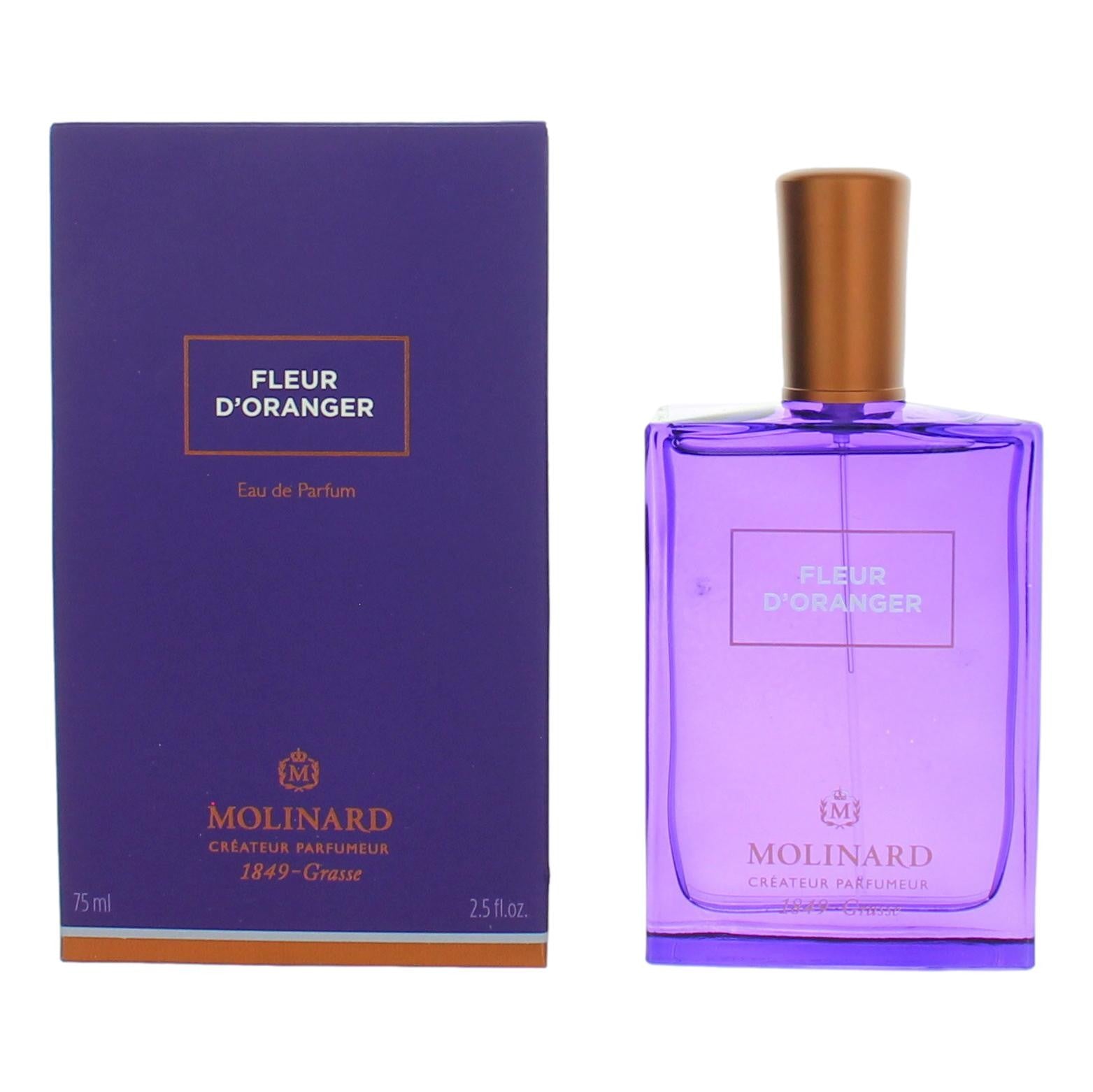 Fleur D'Oranger by Molinard, 2.5 oz EDP Spray for Women by Molinard