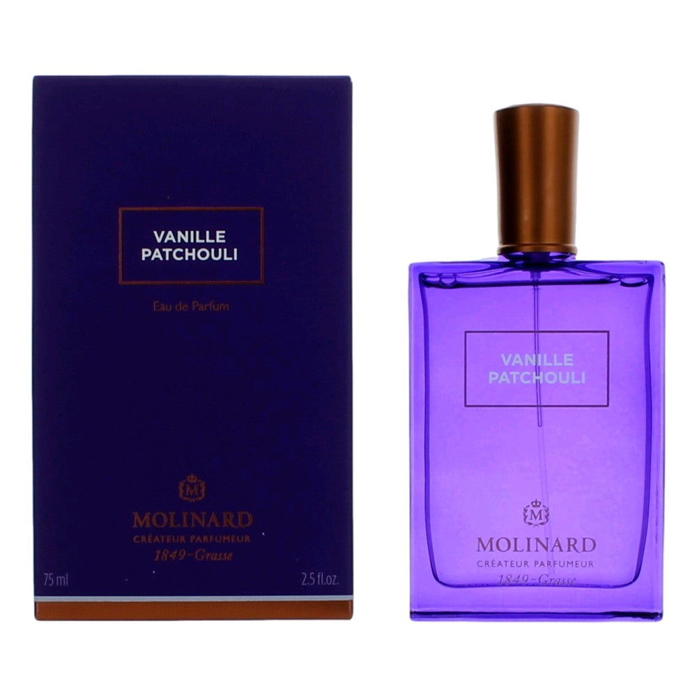 Vanille Patchouli by Molinard, 2.5 oz EDP Spray for Women by Molinard