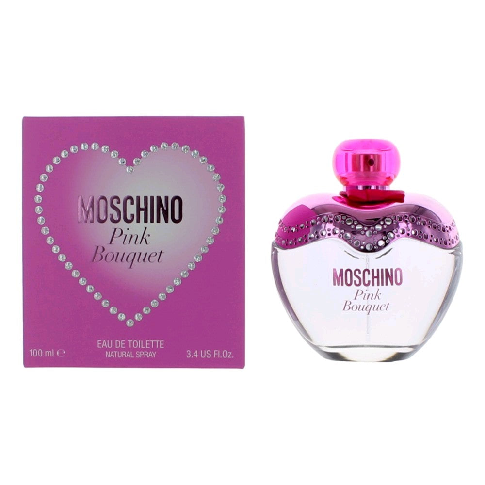 Moschino Pink Bouquet by Moschino, 3.4 oz EDT Spray for Women by Moschino
