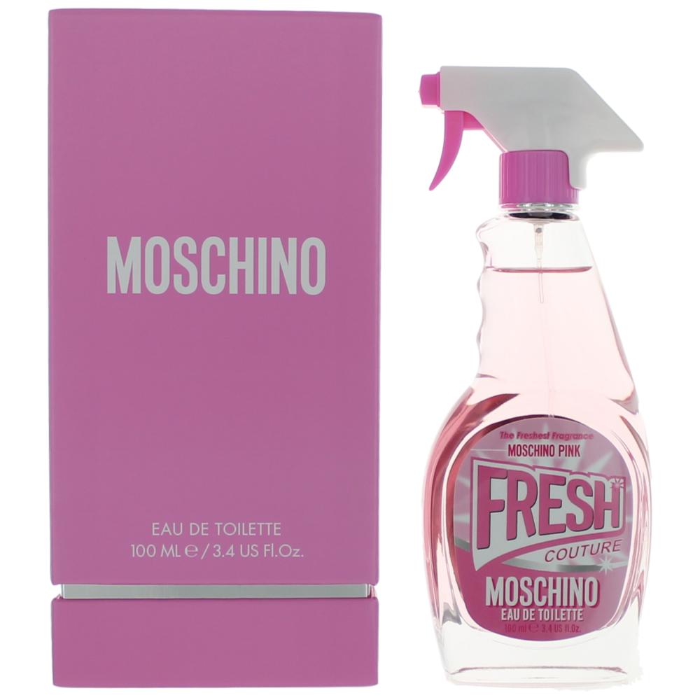 Moschino Pink Fresh Couture by Moschino, 3.4 oz EDT Spray for Women by Moschino