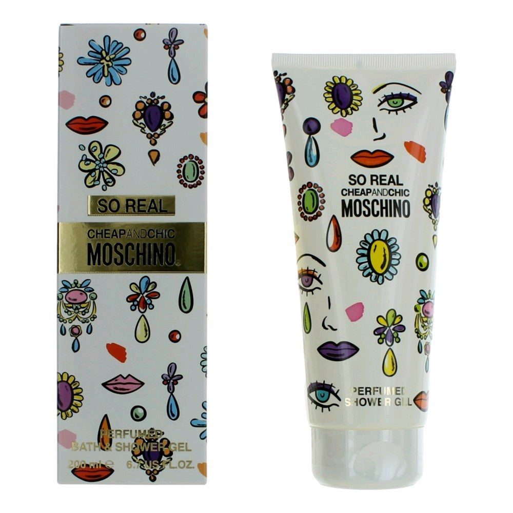 Cheap & Chic So Real by Moschino, 6.7 oz Shower Gel for Women by Moschino