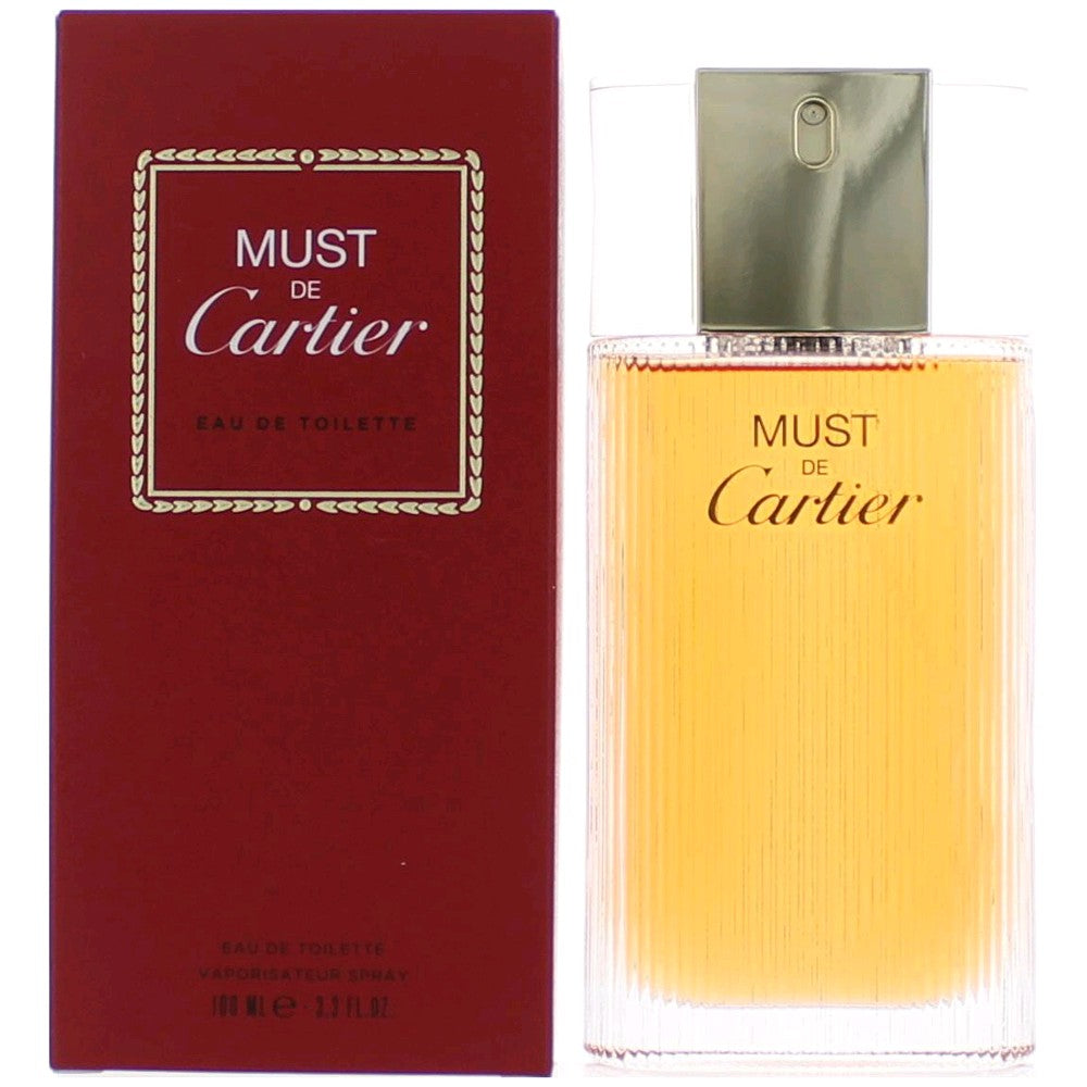 Must De Cartier by Cartier, 3.3 oz EDT Spray for Women by Cartier
