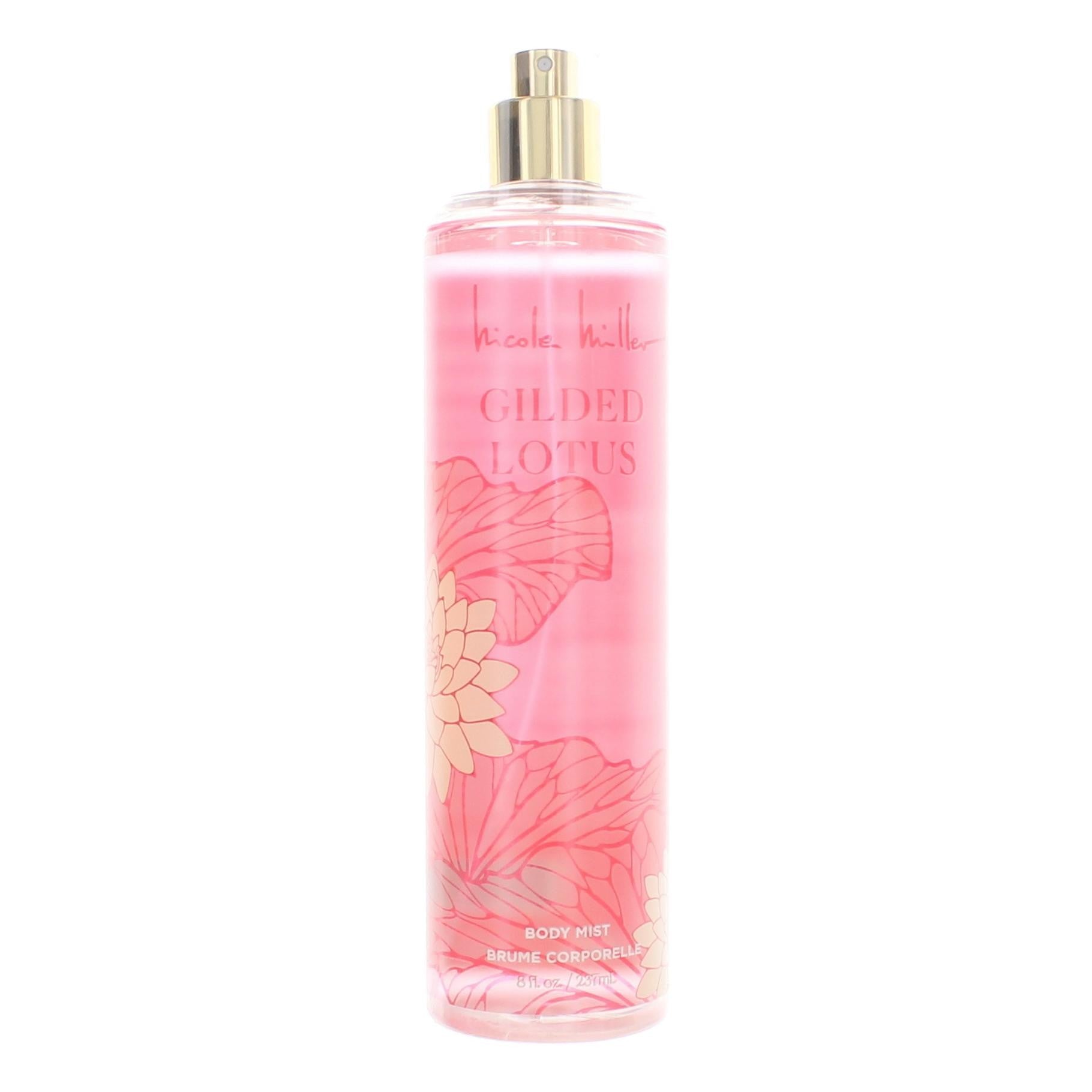 Gilded Lotus by Nicole Miller, 8 oz Body Mist for Women by Nicole Miller