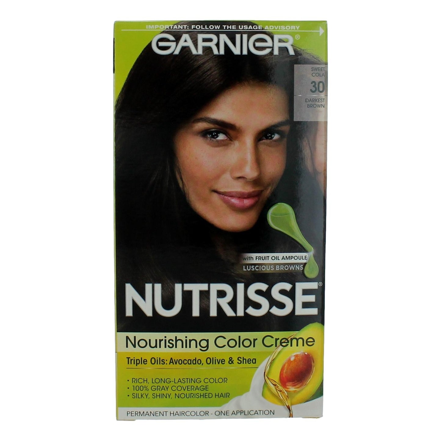 Garnier Hair Color Nutrisse Coloring Creme by Garnier, Hair Color- Sweet Cola 30 by Garnier