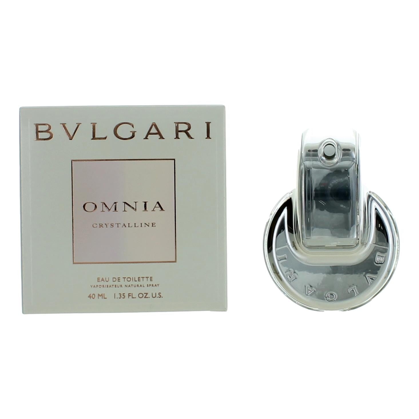 Omnia Crystalline by Bvlgari, 1.35 oz EDT Spray For Women by Bvlgari