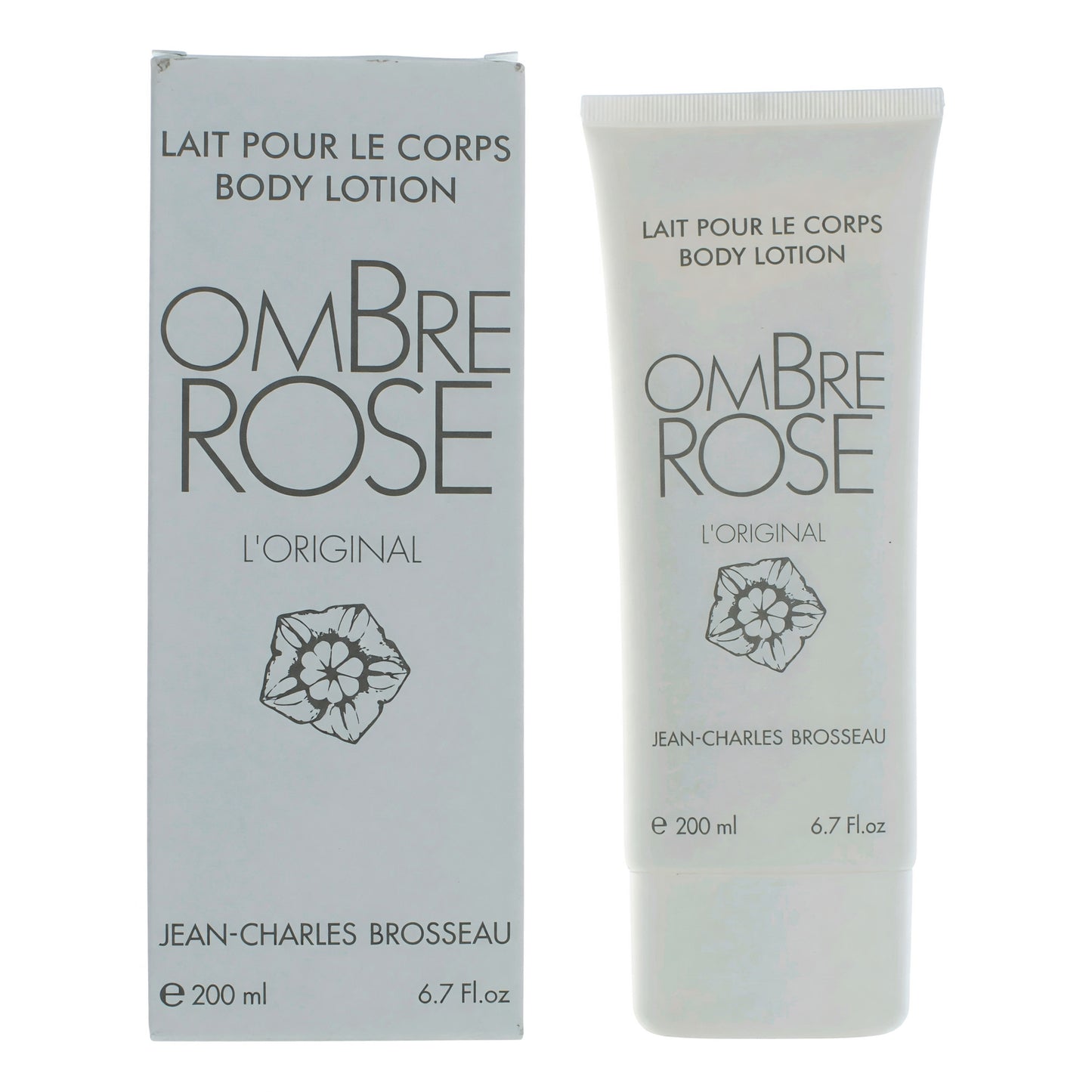 Ombre Rose by Jean-Charles Brosseau, 6.7 oz Body Lotion for Women by Jean-Charles Brosseau