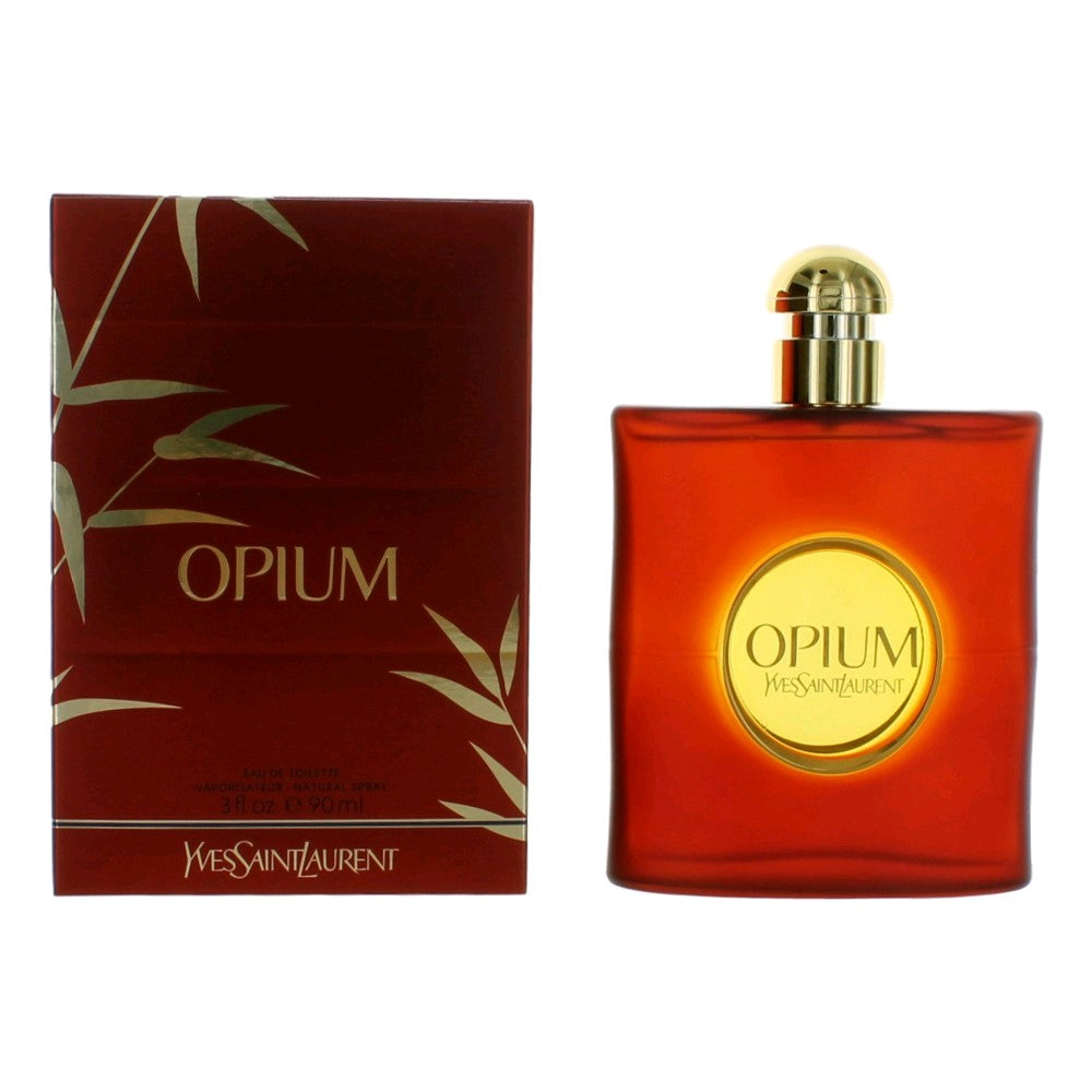 Opium by Yves Saint Laurent, 3 oz EDT Spray for Women by Yves Saint Laurent