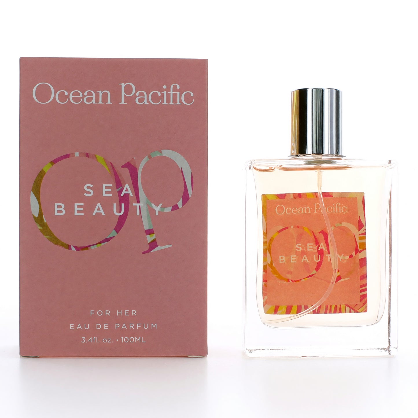 OP Sea Beauty by Ocean Pacific, 3.4 oz EDP Spray for Women by Ocean Pacific