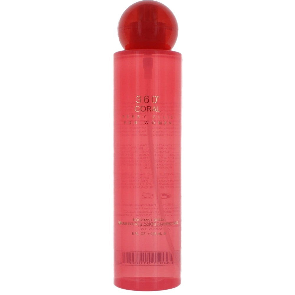 Perry Ellis 360 Coral by Perry Ellis, 8 oz Body Mist for Women by Perry Ellis