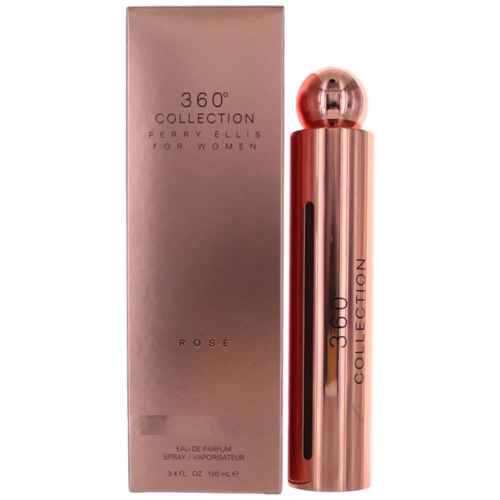 Perry Ellis 360 Collection Rose by Perry Ellis, 3.4oz EDP Spray women by Perry Ellis