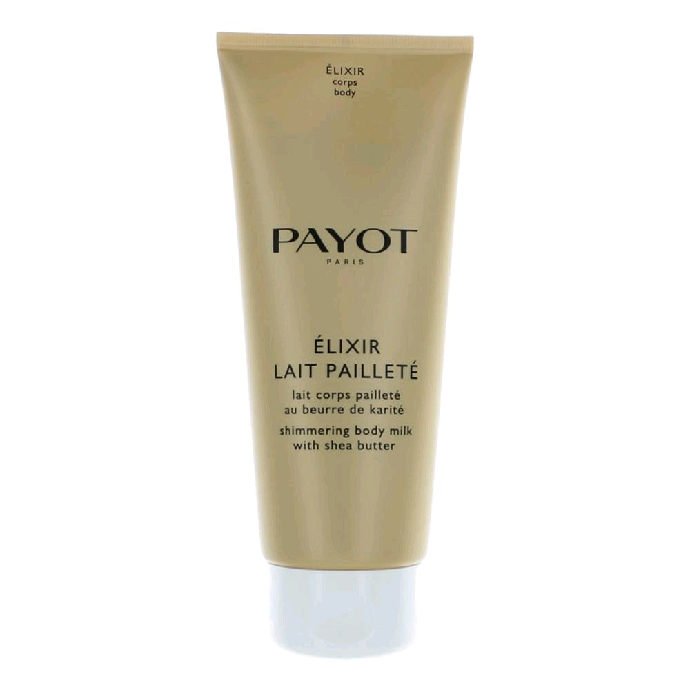 Payot Elixir Lait Paillete, 6.7oz Shimmering Body Milk with Shea Butter women by Payot