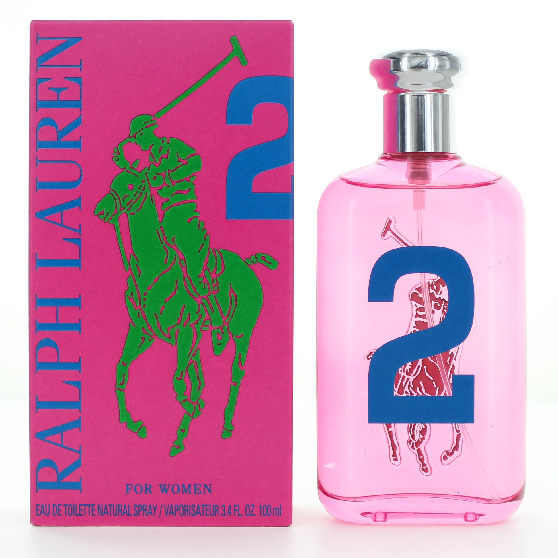 Polo Big Pony #2 by Ralph Lauren, 3.4 oz EDT Spray for Women by Ralph Lauren
