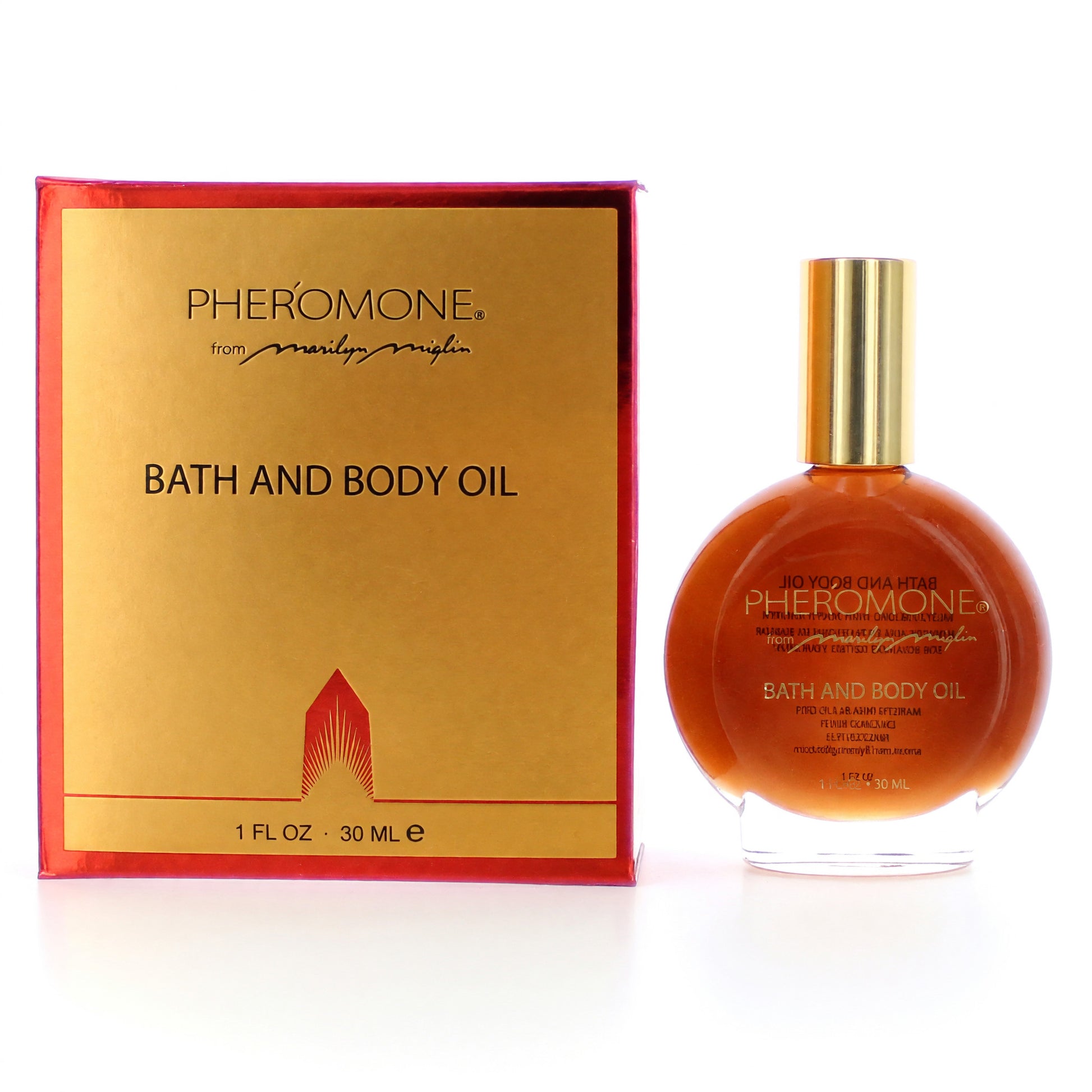 Pheromone by Marilyn Miglin, 1 oz Bath & Body Oil for Women by Marilyn Miglin