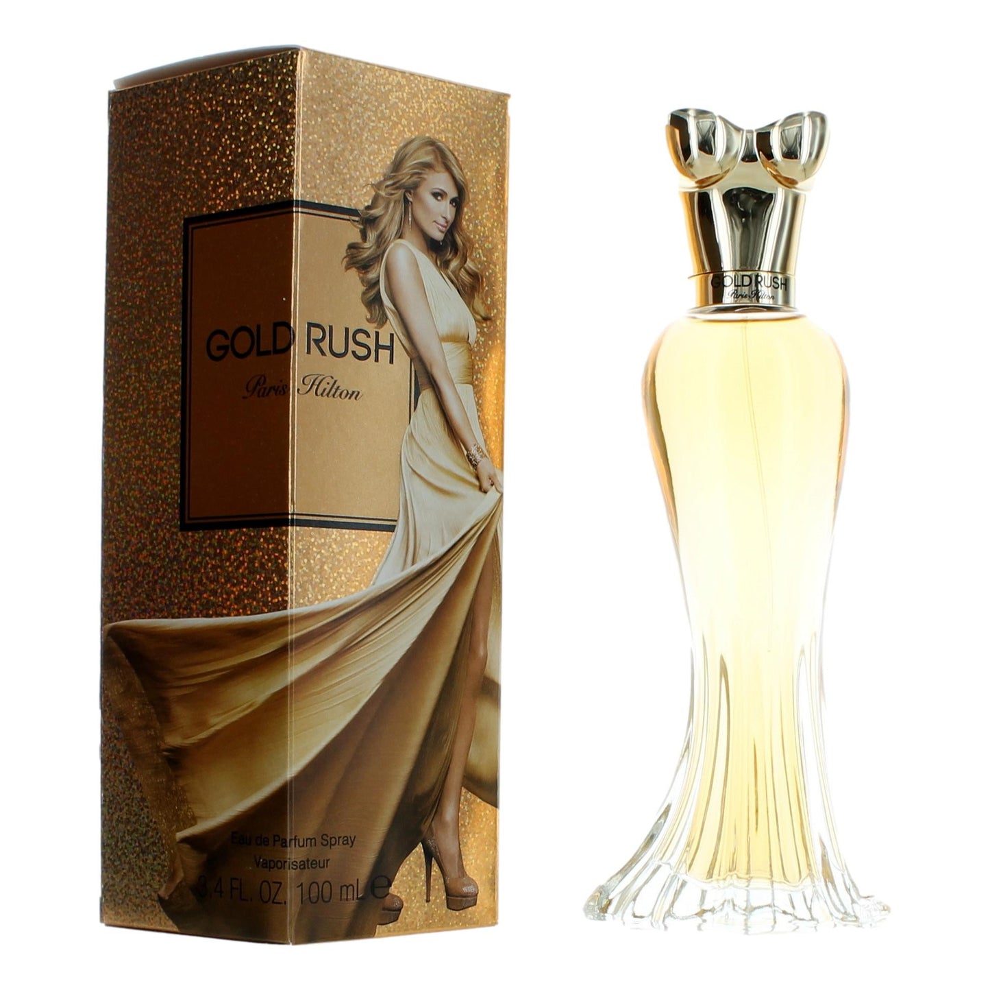 Gold Rush by Paris Hilton, 3.4 oz EDP Spray for Women by Paris Hilton