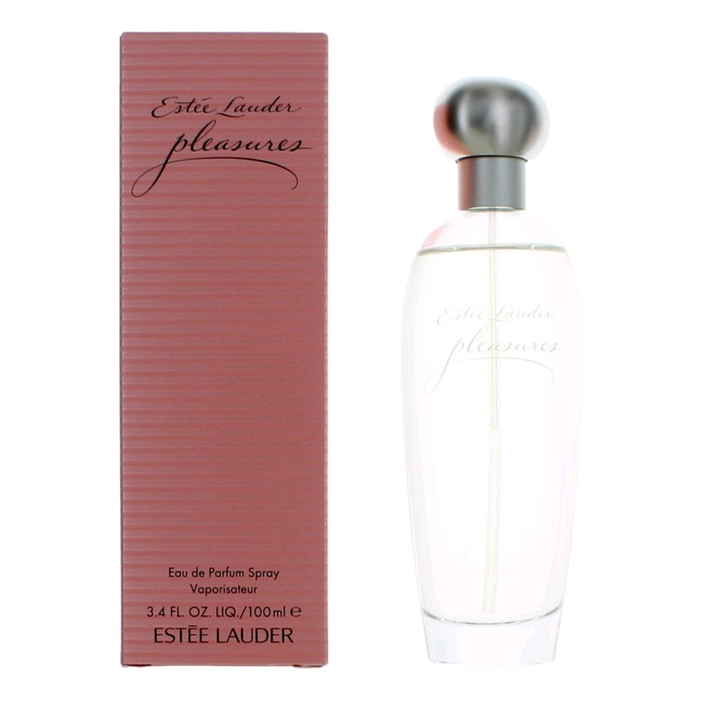 Pleasures by Estee Lauder, 3.4 oz EDP Spray for Women by Estee Lauder