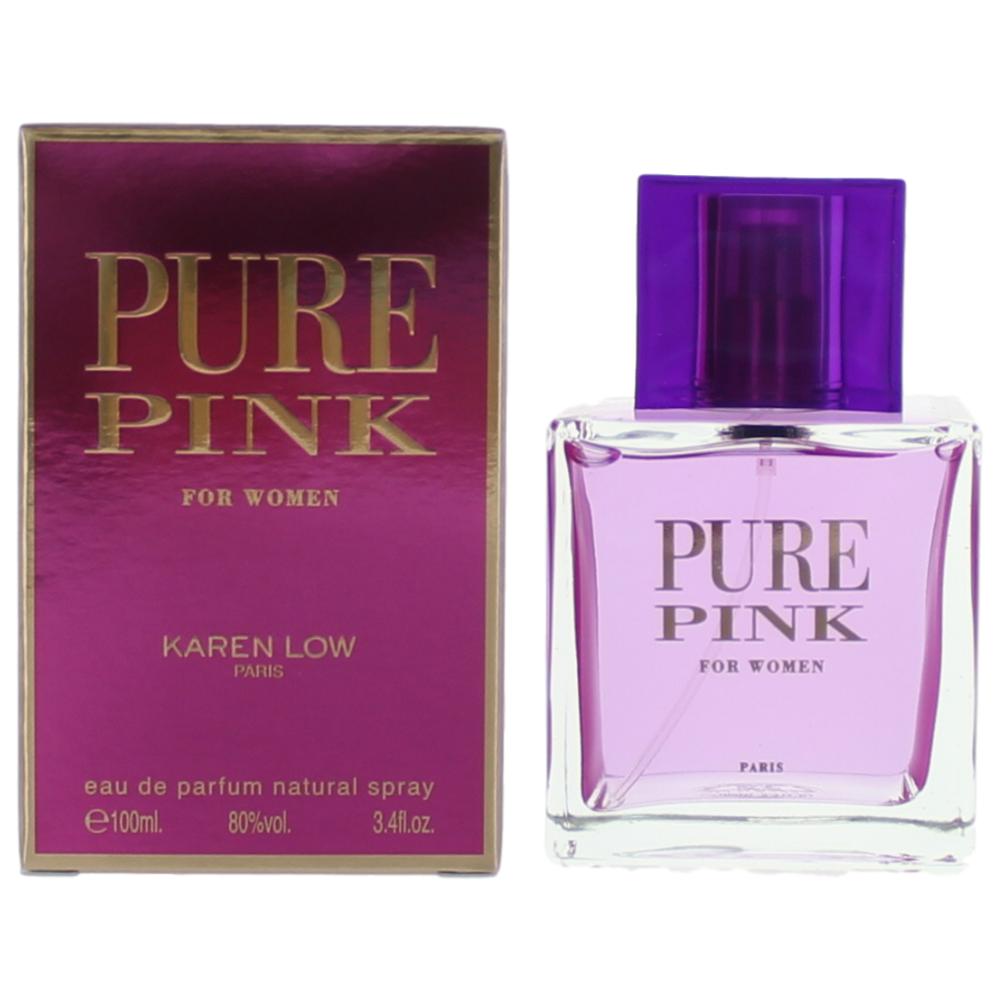Pure Pink by Karen Low, 3.4 oz EDP Spray for Women by Karen Low