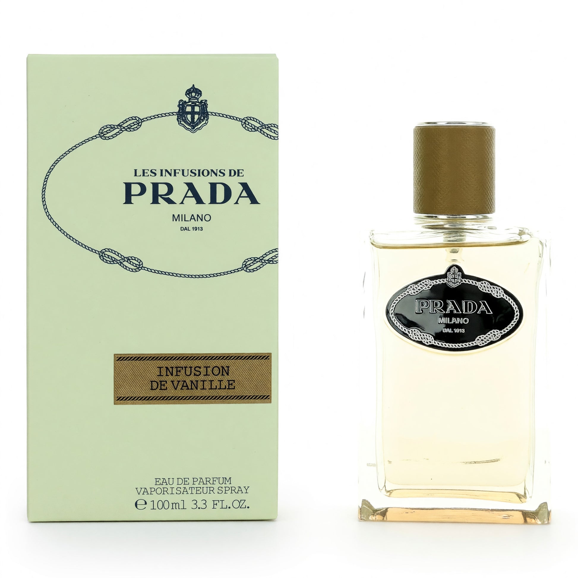 Prada Les Infusions de Vanille by Prada, 3.3 oz EDP Spray for Women by Prada