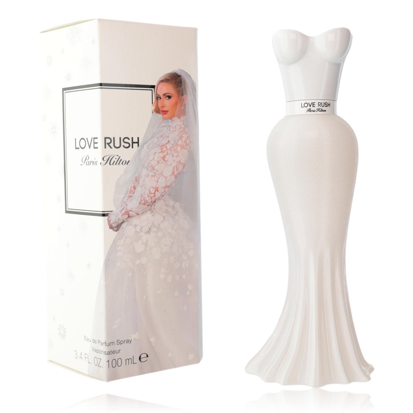 Love Rush by Paris Hilton, 3.4 oz EDP Spray for Women by Paris Hilton