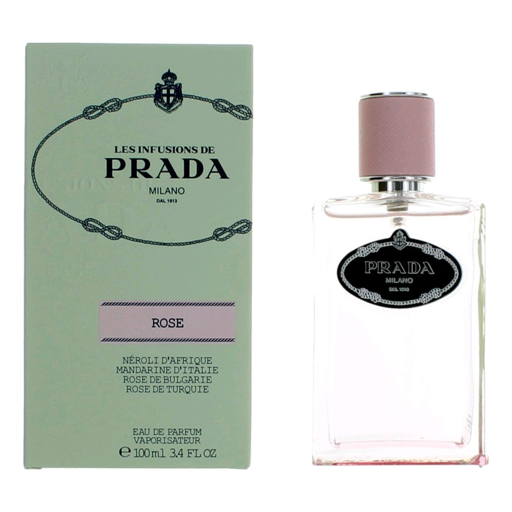 Prada Milano Infusion De Rose by Prada, 3.4 oz EDP Spray for Women by Prada