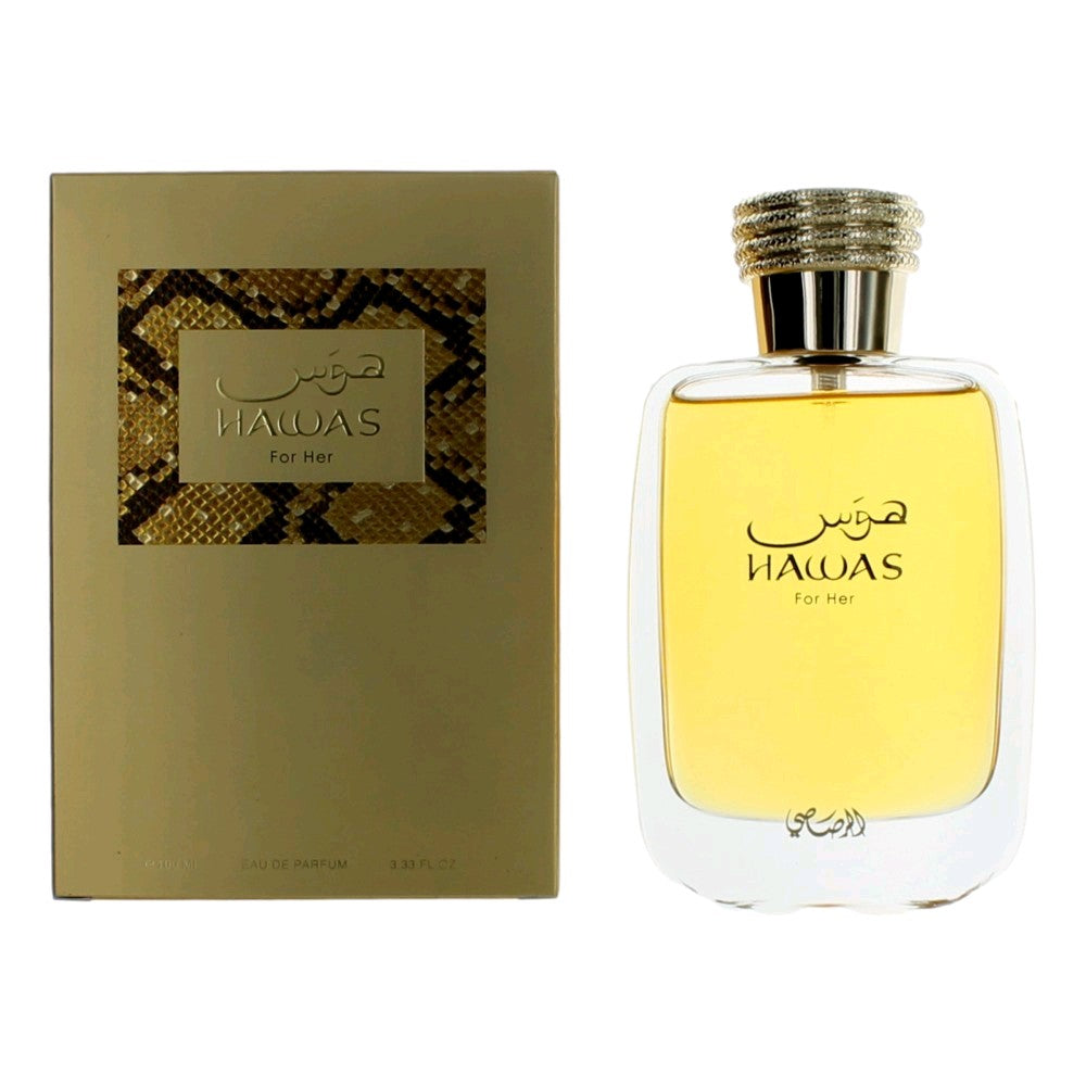 Hawas by Rasasi, 3.3 oz EDP Spray for Women by Rasasi